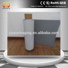 Pet white Film Backing Grey for outdoor advertisement